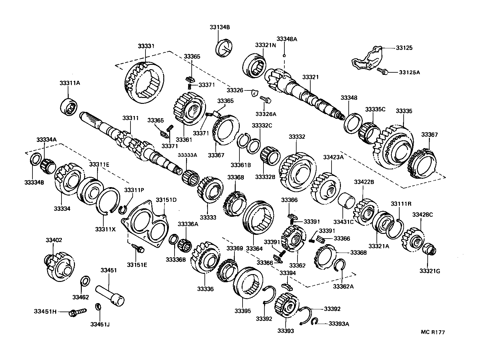  CELICA |  TRANSMISSION GEAR MTM