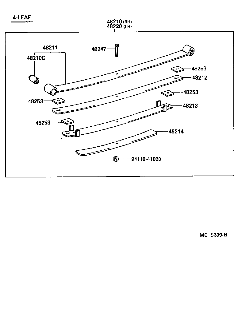  T100 |  REAR SPRING SHOCK ABSORBER