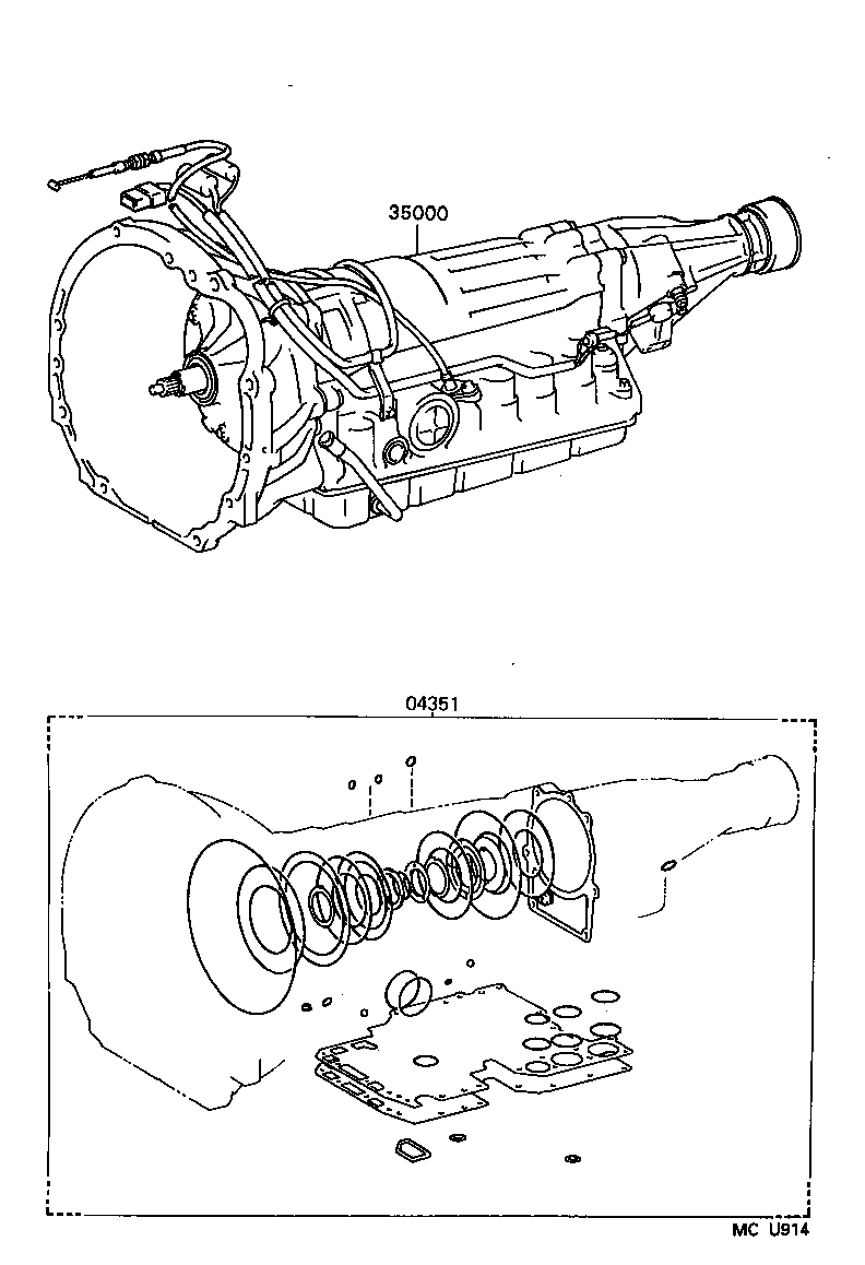  GS300 |  TRANSAXLE OR TRANSMISSION ASSY GASKET KIT ATM