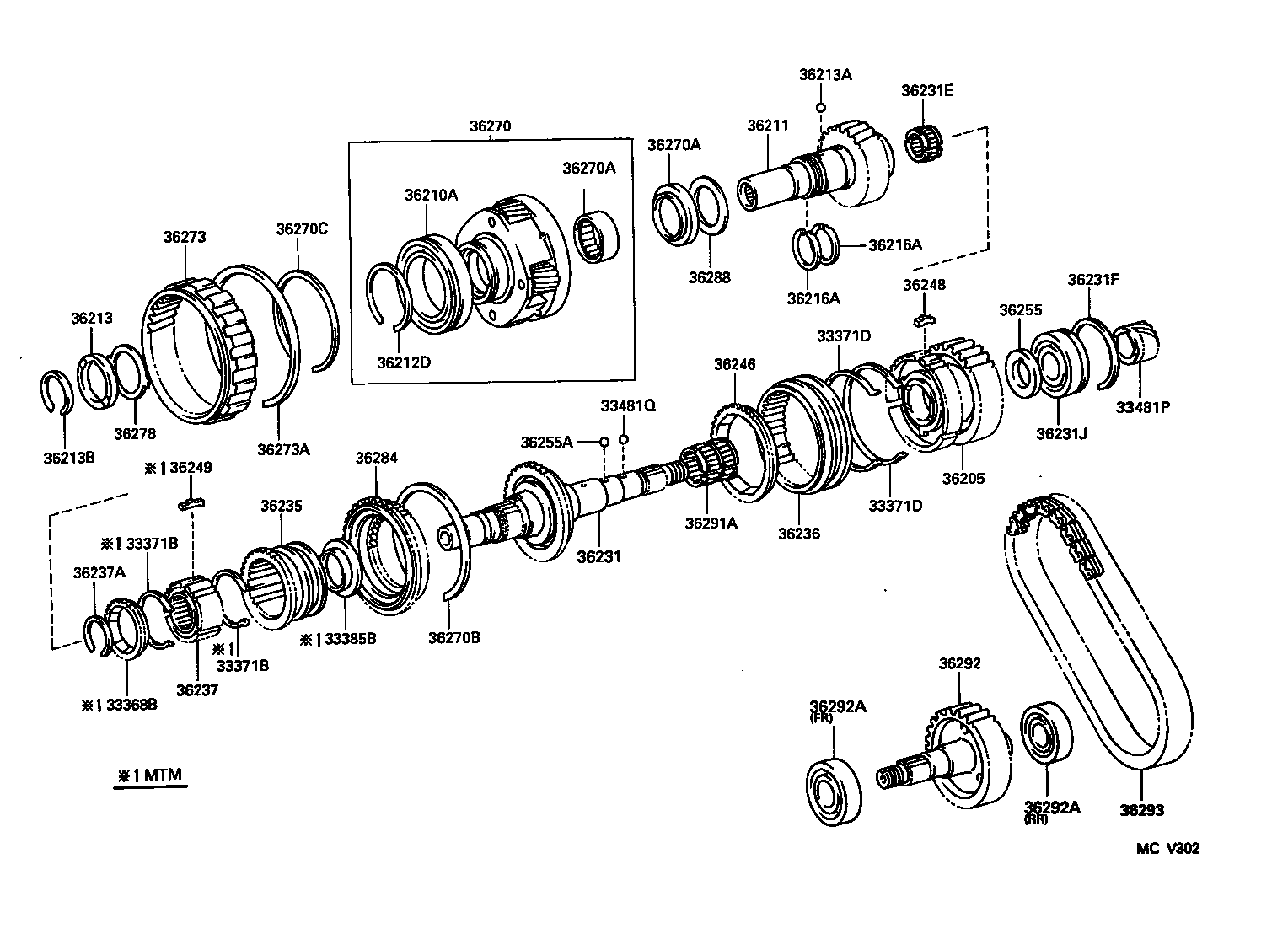  T100 |  TRANSFER GEAR