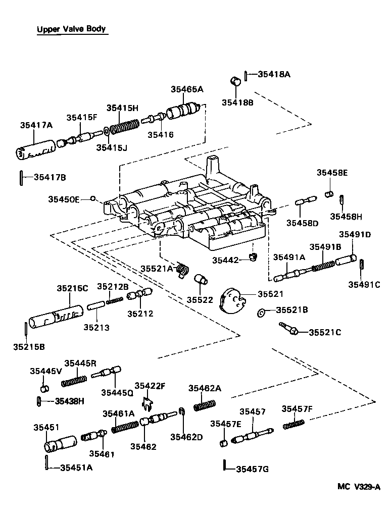  RAV4 |  VALVE BODY OIL STRAINER ATM