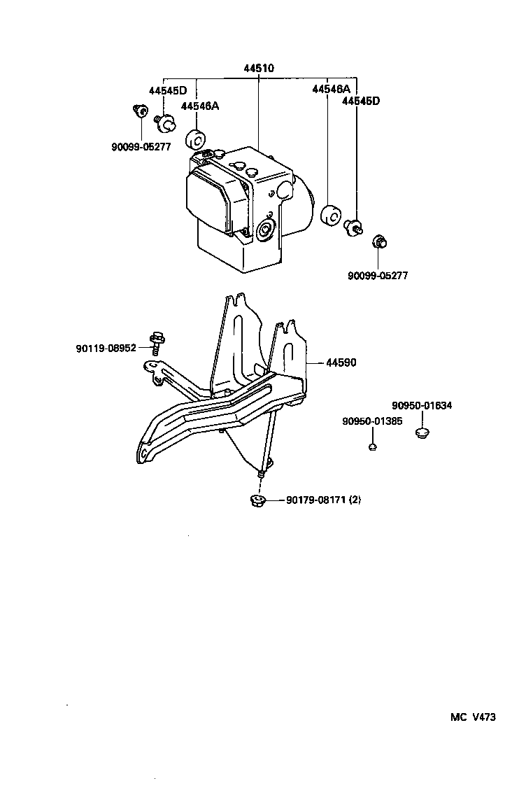  SUPRA |  BRAKE TUBE CLAMP