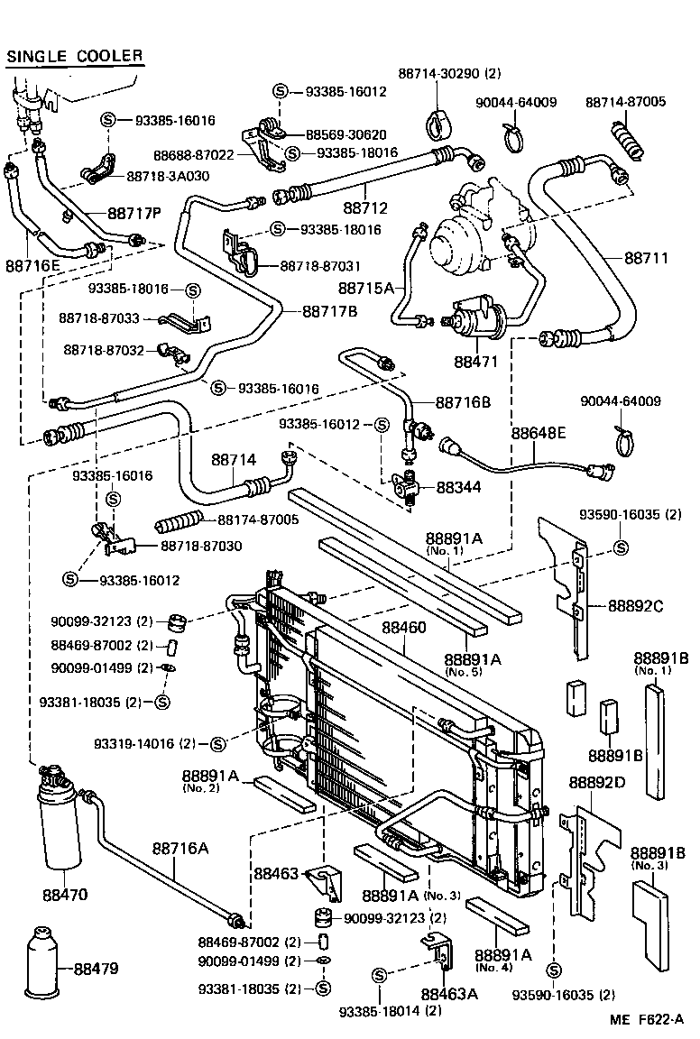  VAN |  HEATING AIR CONDITIONING COOLER PIPING