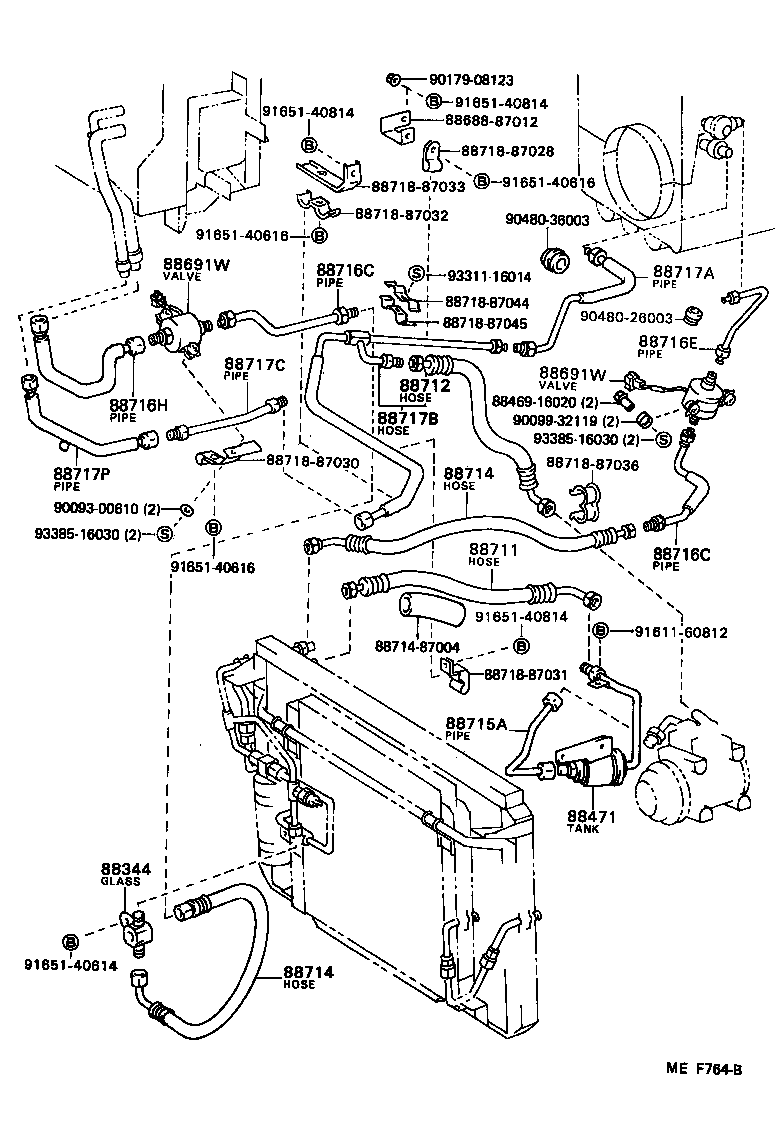  VAN |  HEATING AIR CONDITIONING COOLER PIPING