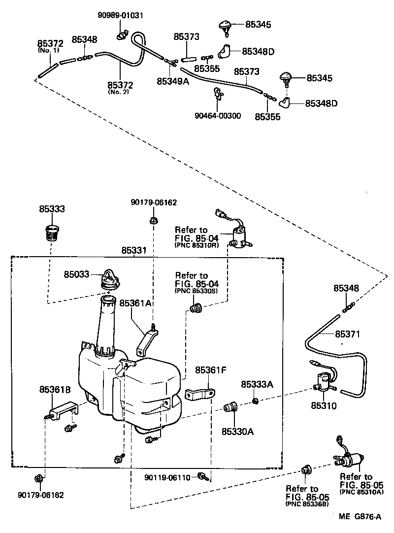  SUPRA |  WINDSHIELD WASHER