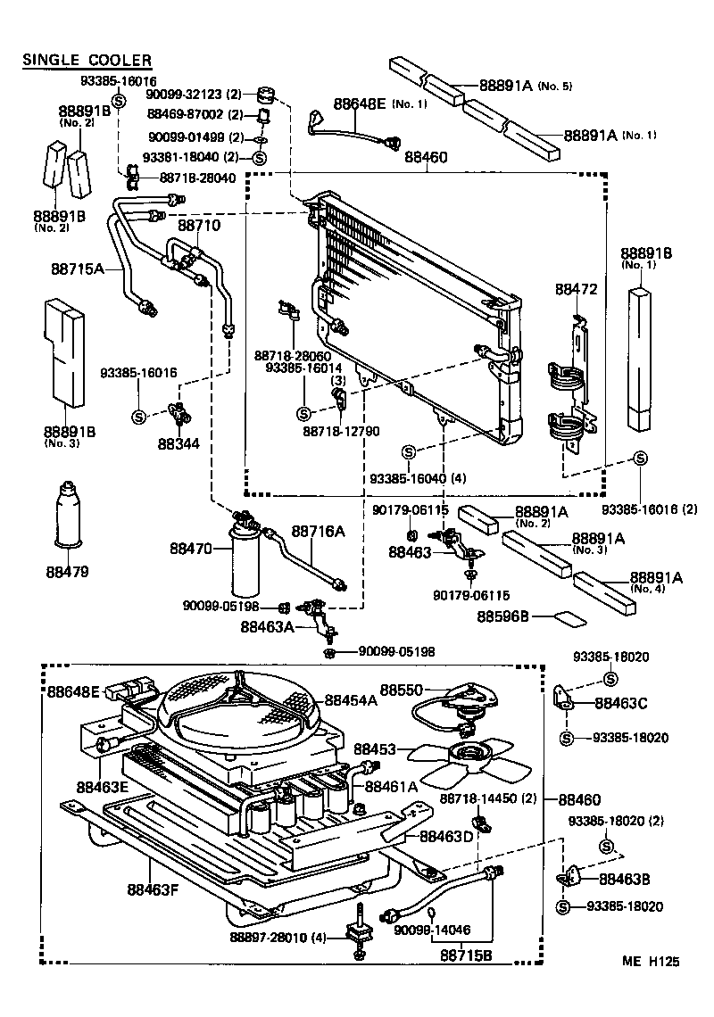  VAN |  HEATING AIR CONDITIONING COOLER PIPING