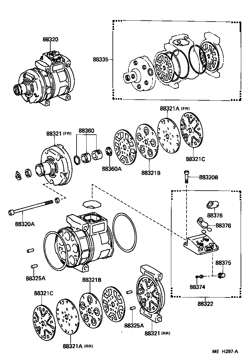  SUPRA |  HEATING AIR CONDITIONING COMPRESSOR