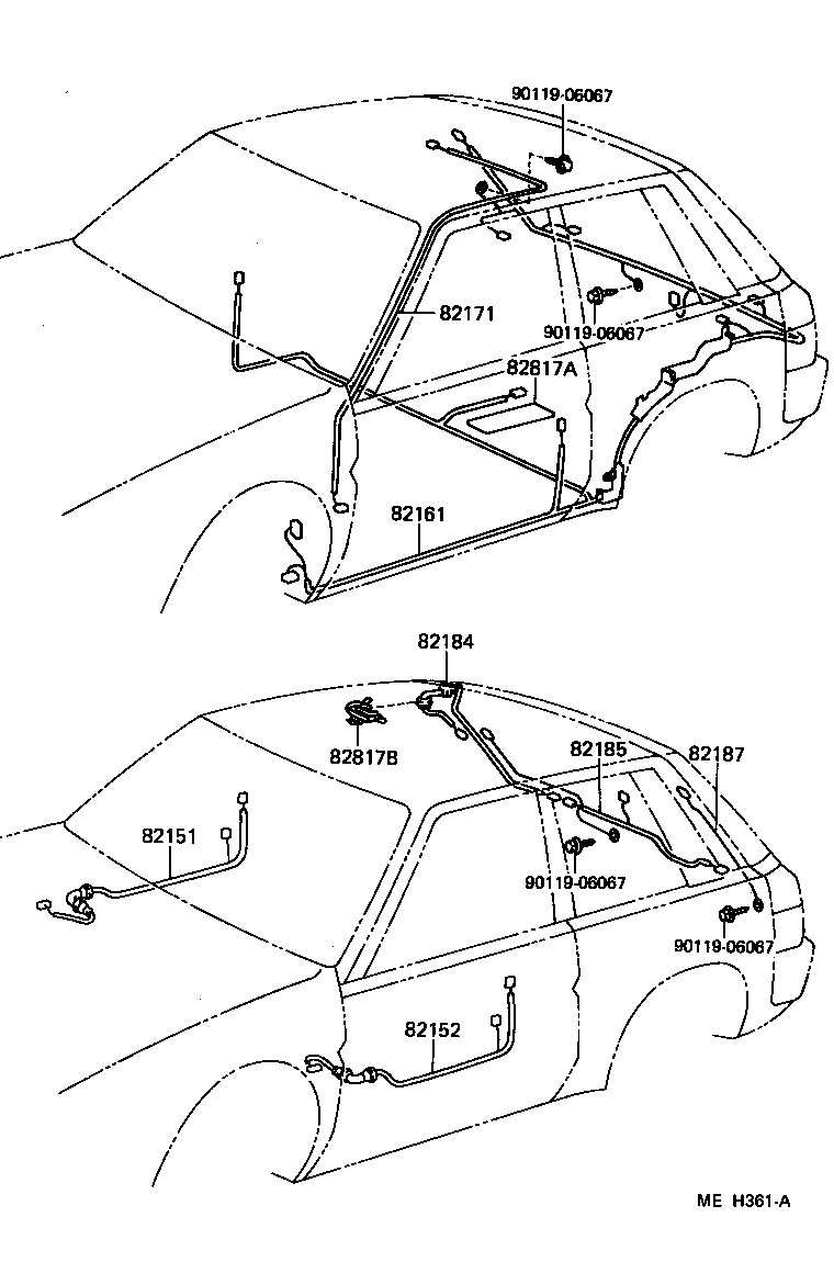  TERCEL |  WIRING CLAMP