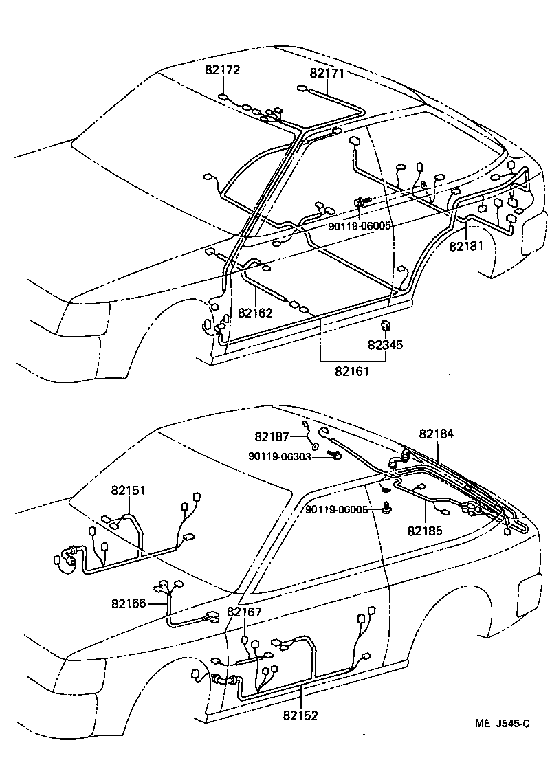  CELICA |  WIRING CLAMP