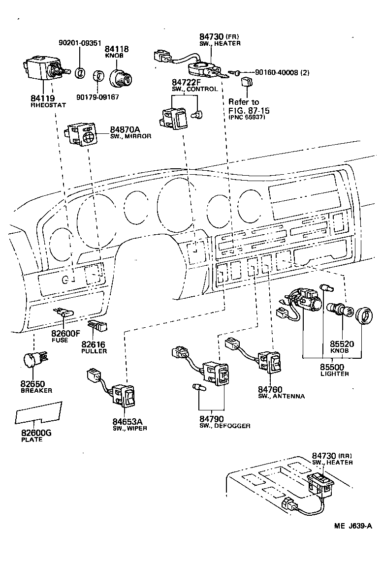  LAND CRUISER 62 |  SWITCH RELAY COMPUTER