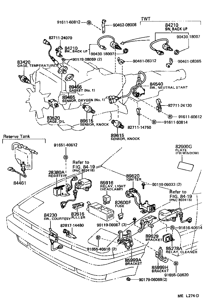  SUPRA |  SWITCH RELAY COMPUTER