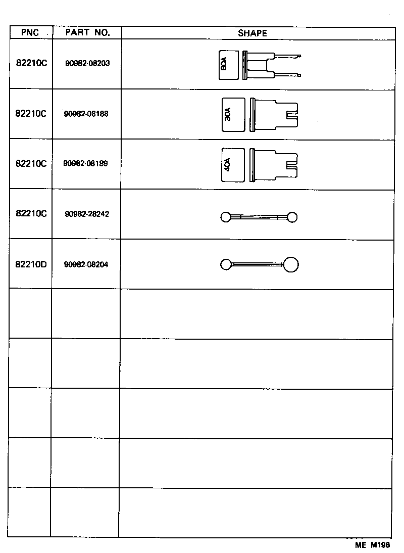  VAN |  WIRING CLAMP