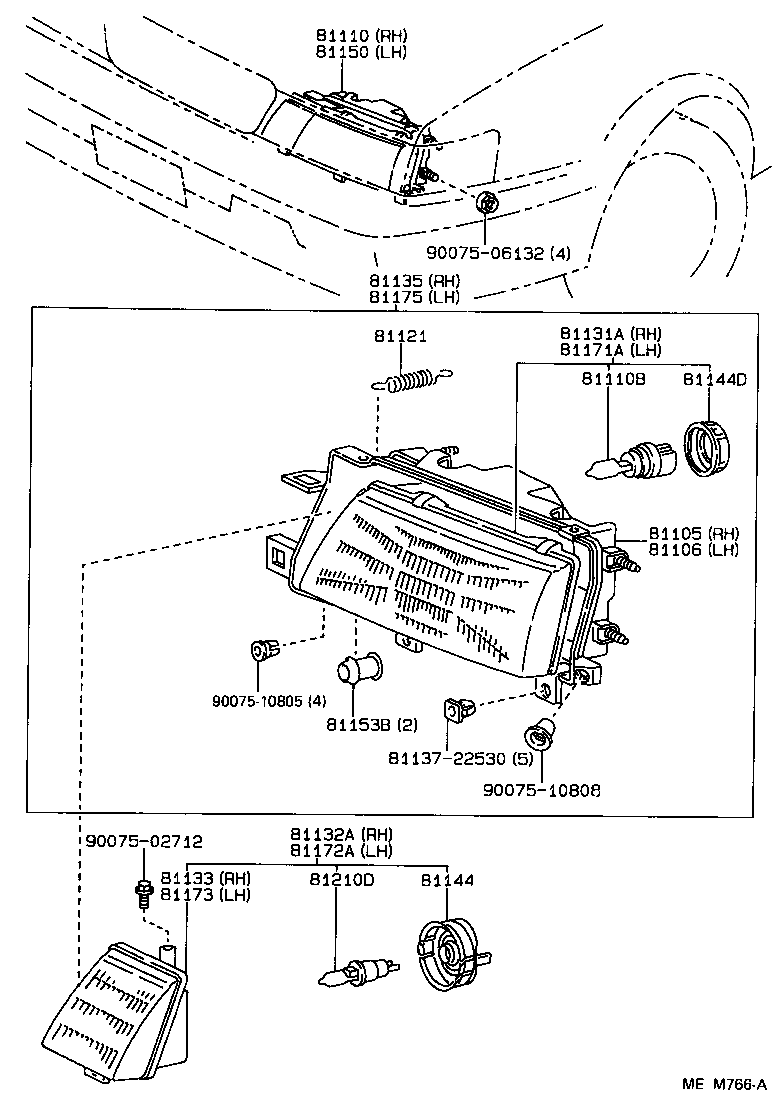  ES250 |  HEADLAMP