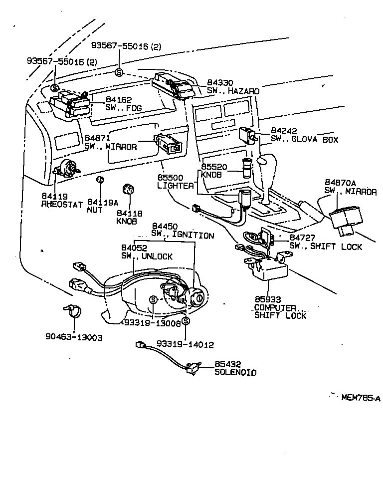  ES250 |  SWITCH RELAY COMPUTER