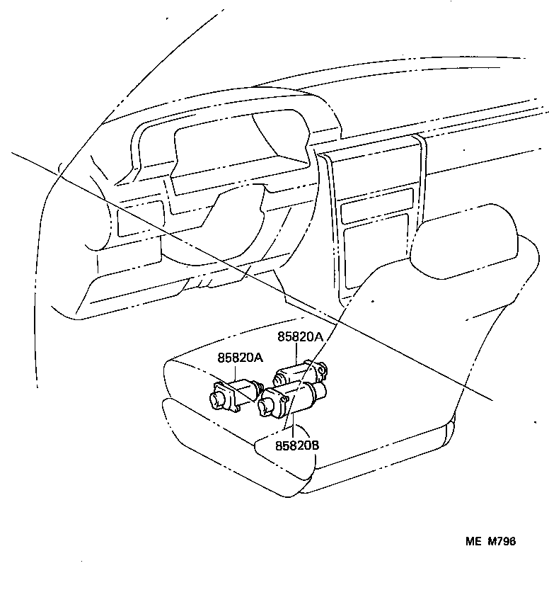  ES250 |  SEAT MOTOR SEAT HEATER