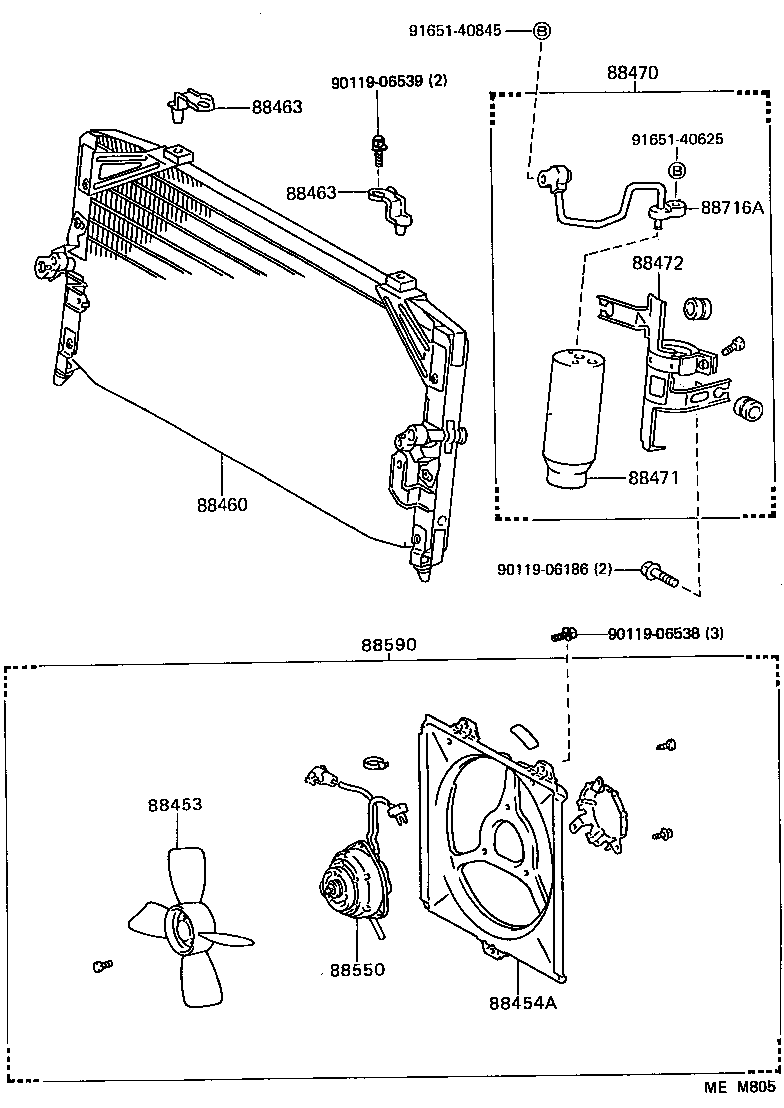  ES250 |  HEATING AIR CONDITIONING COOLER PIPING