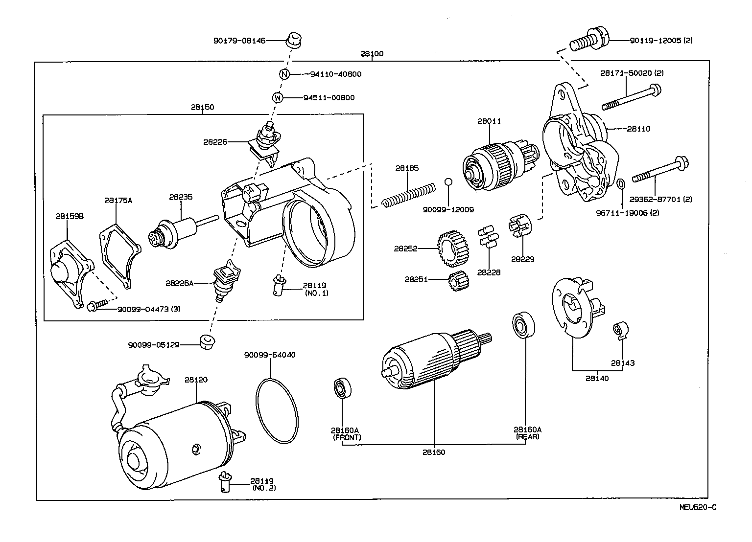  LAND CRUISER 80 |  STARTER