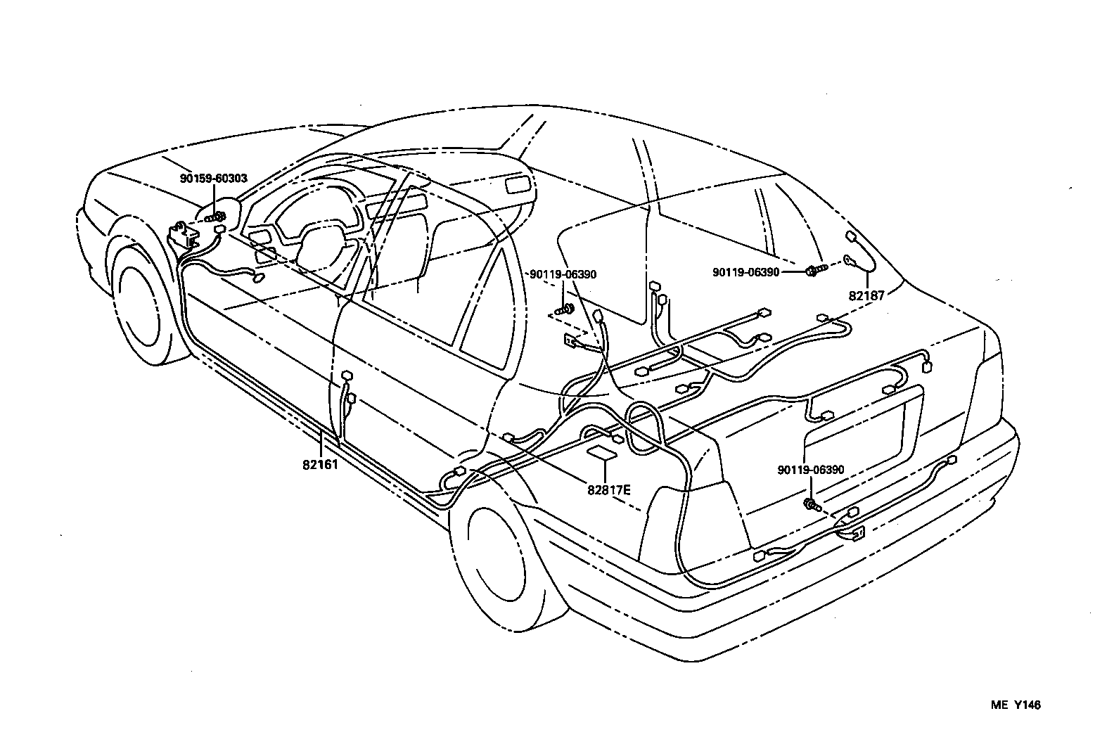  TERCEL |  WIRING CLAMP