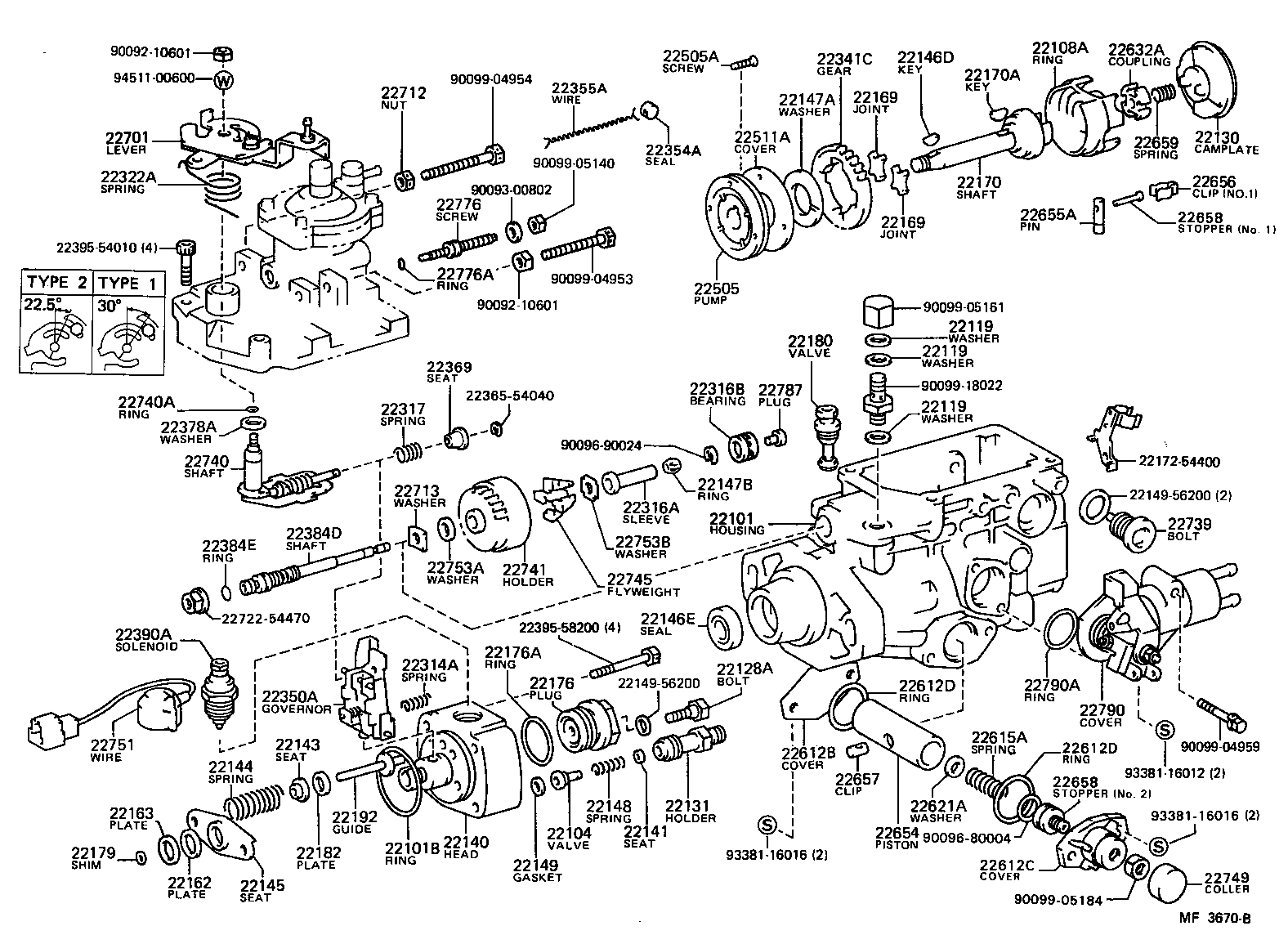  4 RUNNER TRUCK |  INJECTION PUMP BODY