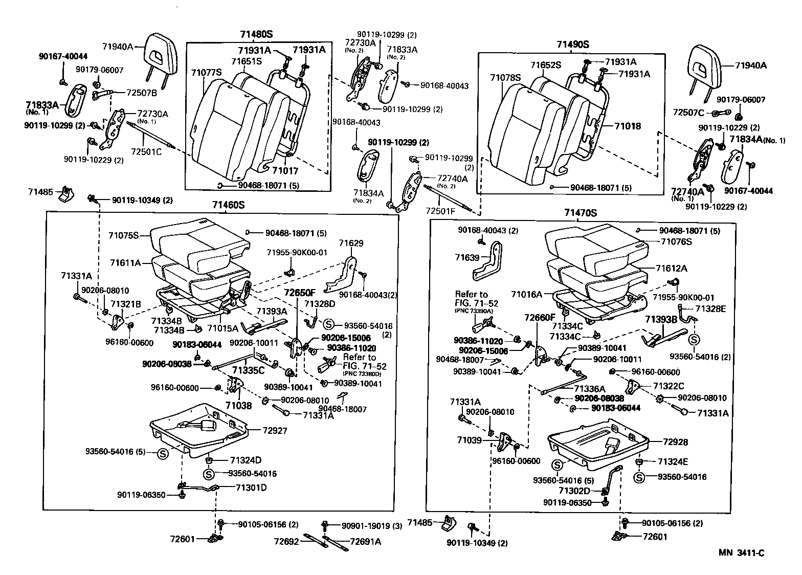  RAV4 |  SEAT SEAT TRACK