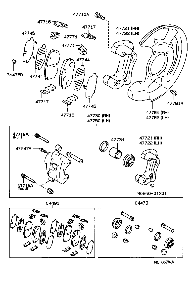  CRESSIDA |  FRONT DISC BRAKE CALIPER DUST COVER