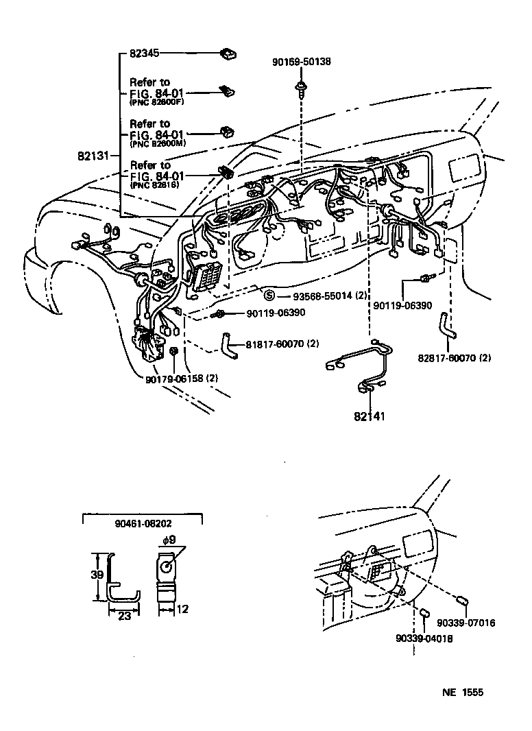  LX450 |  WIRING CLAMP