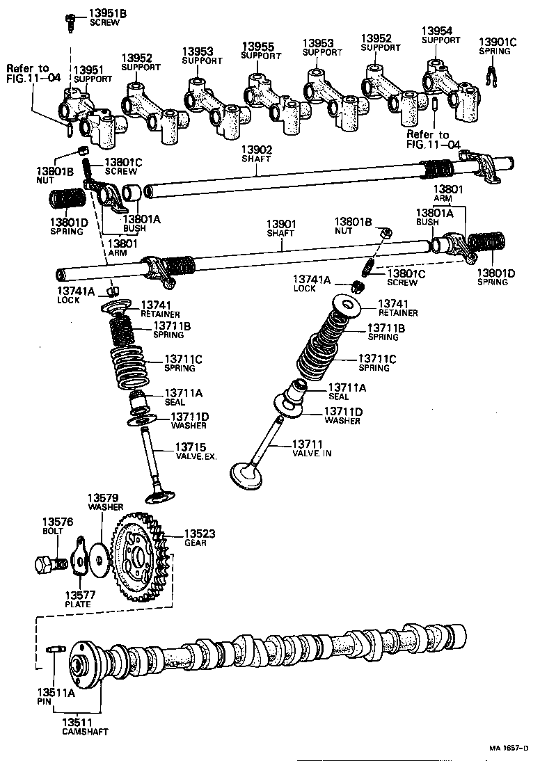  CELICA |  CAMSHAFT VALVE