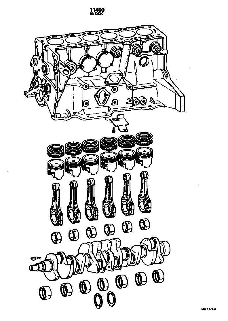  CRESSIDA |  SHORT BLOCK ASSEMBLY