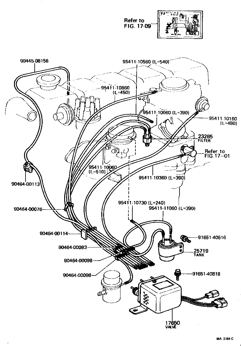  LAND CRUISER 40 55 |  VACUUM PIPING