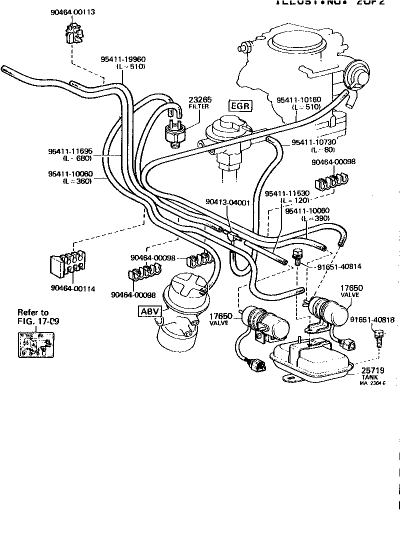  LAND CRUISER 40 55 |  VACUUM PIPING