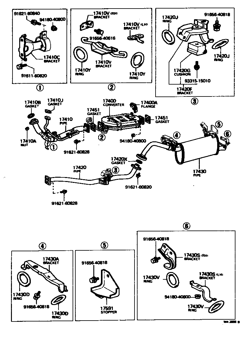  CRESSIDA |  EXHAUST PIPE