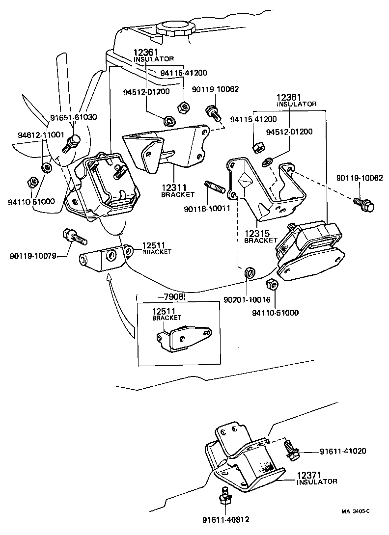  CRESSIDA |  MOUNTING