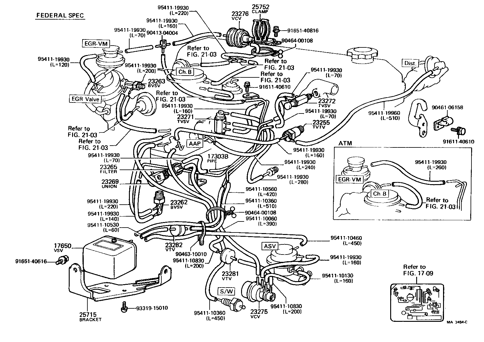  CELICA |  VACUUM PIPING