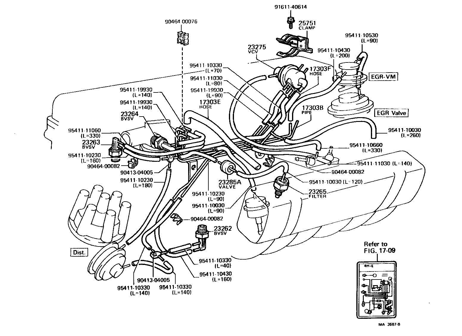  CELICA |  VACUUM PIPING