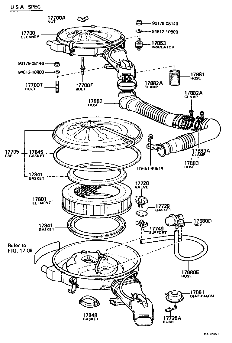  CELICA |  AIR CLEANER