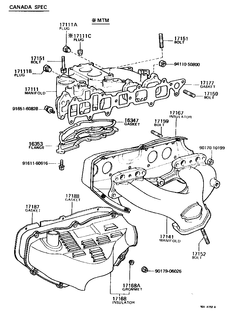  CELICA |  MANIFOLD