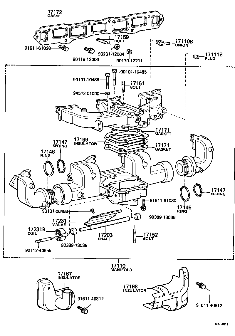  LAND CRUISER 60 |  MANIFOLD