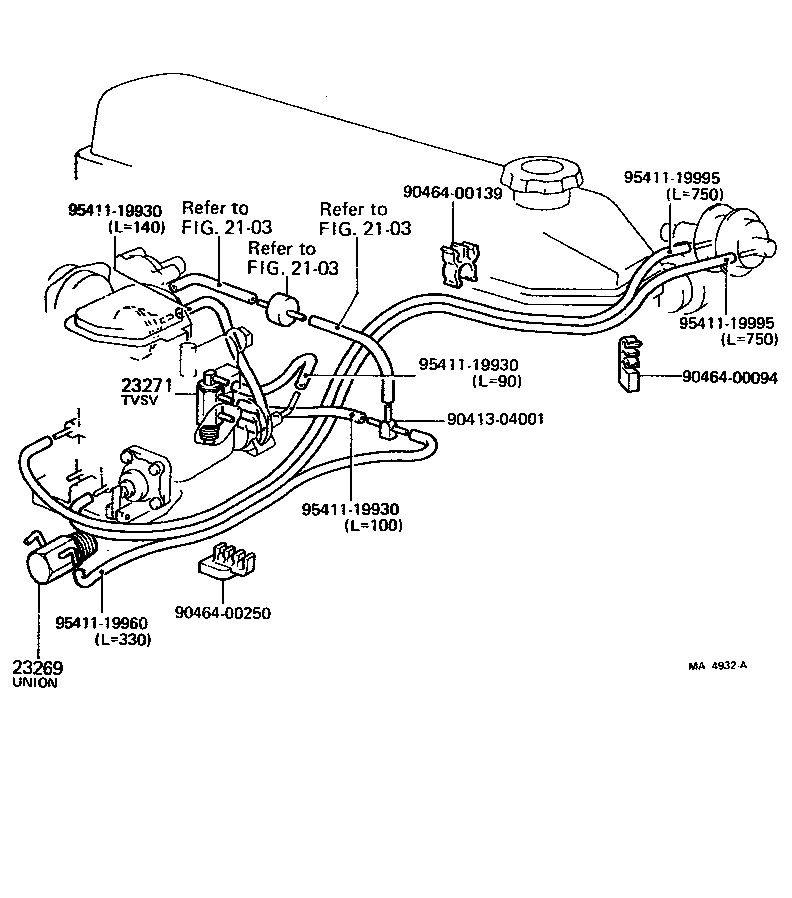  PICKUP |  VACUUM PIPING