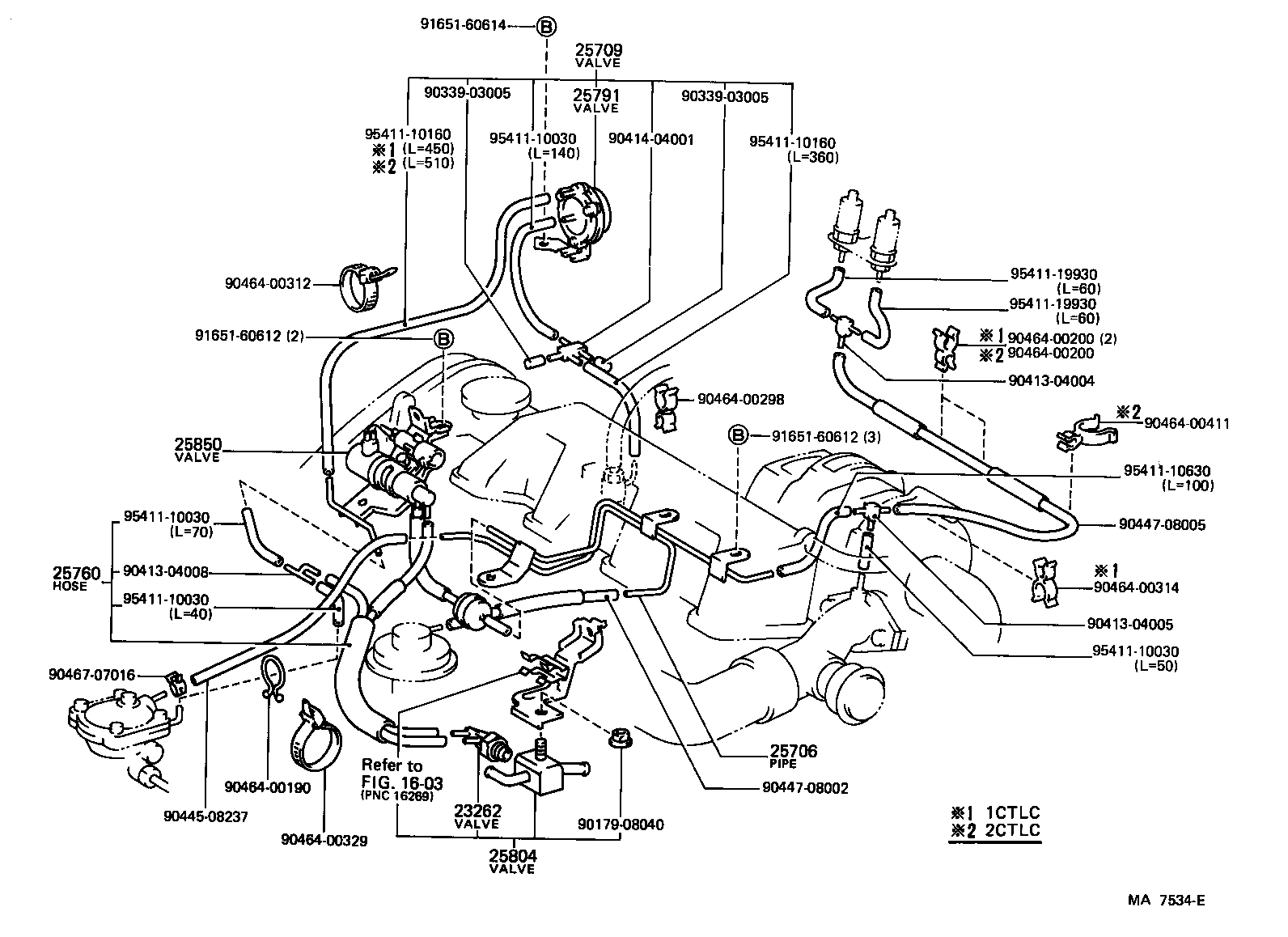  CAMRY |  VACUUM PIPING