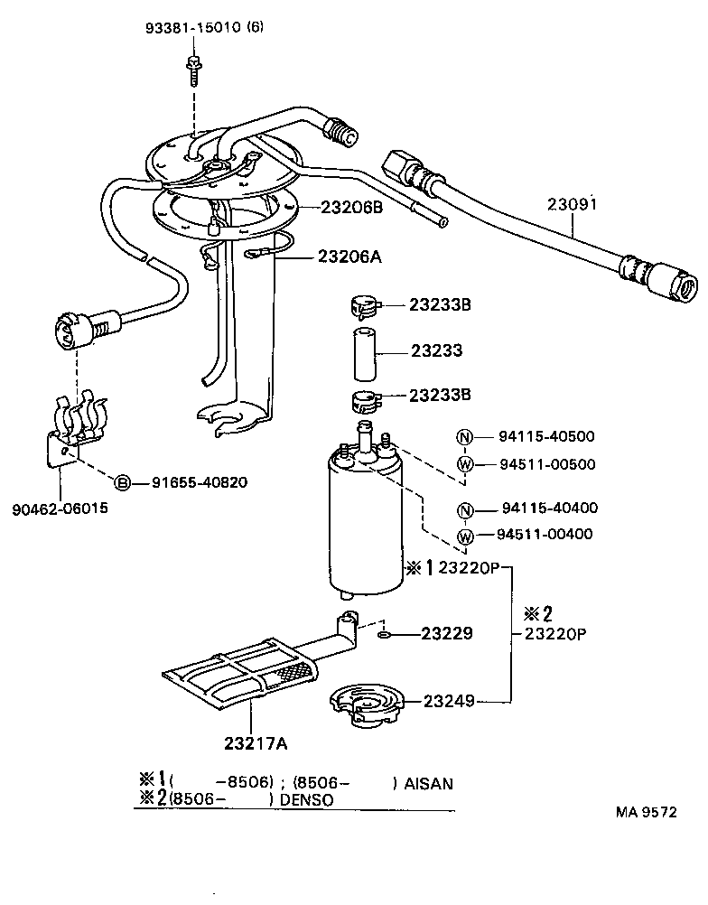  CAMRY |  FUEL INJECTION SYSTEM