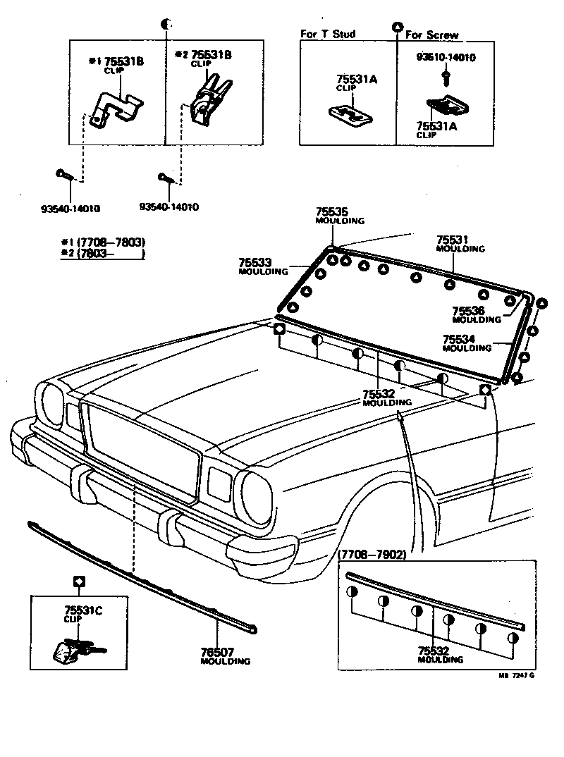  CRESSIDA |  FRONT MOULDING