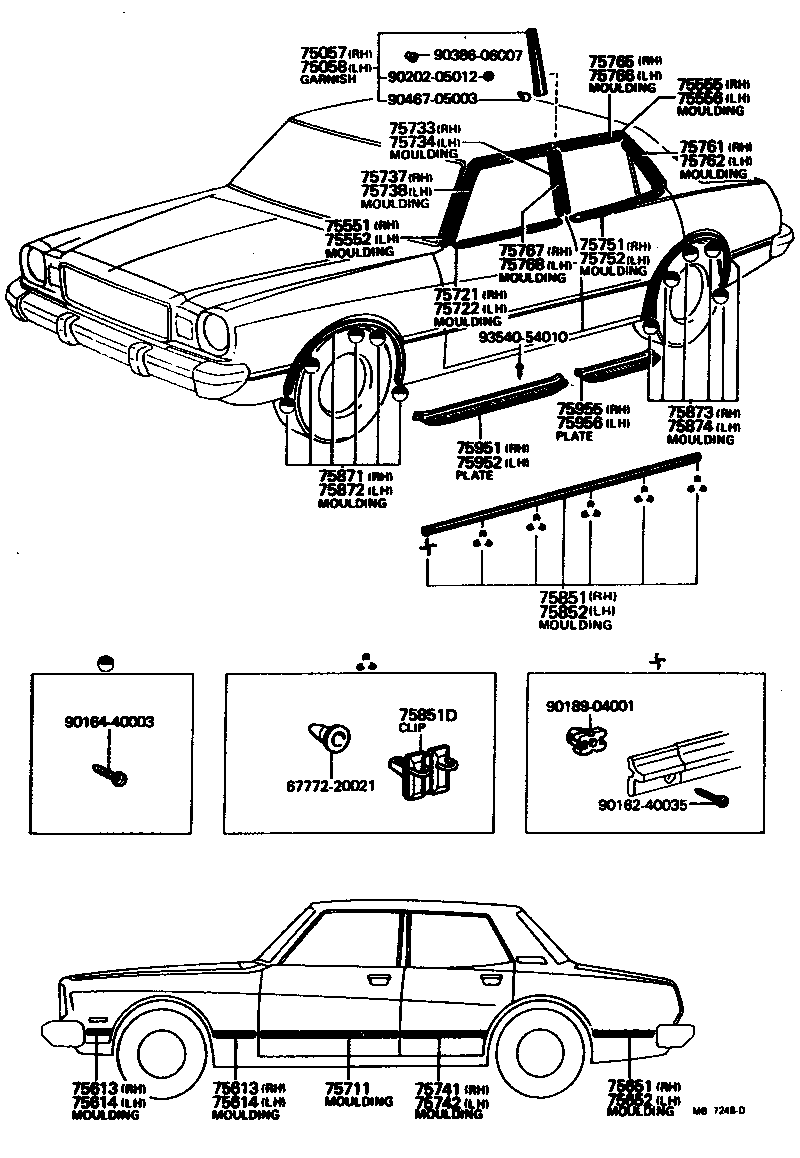  CRESSIDA |  SIDE MOULDING