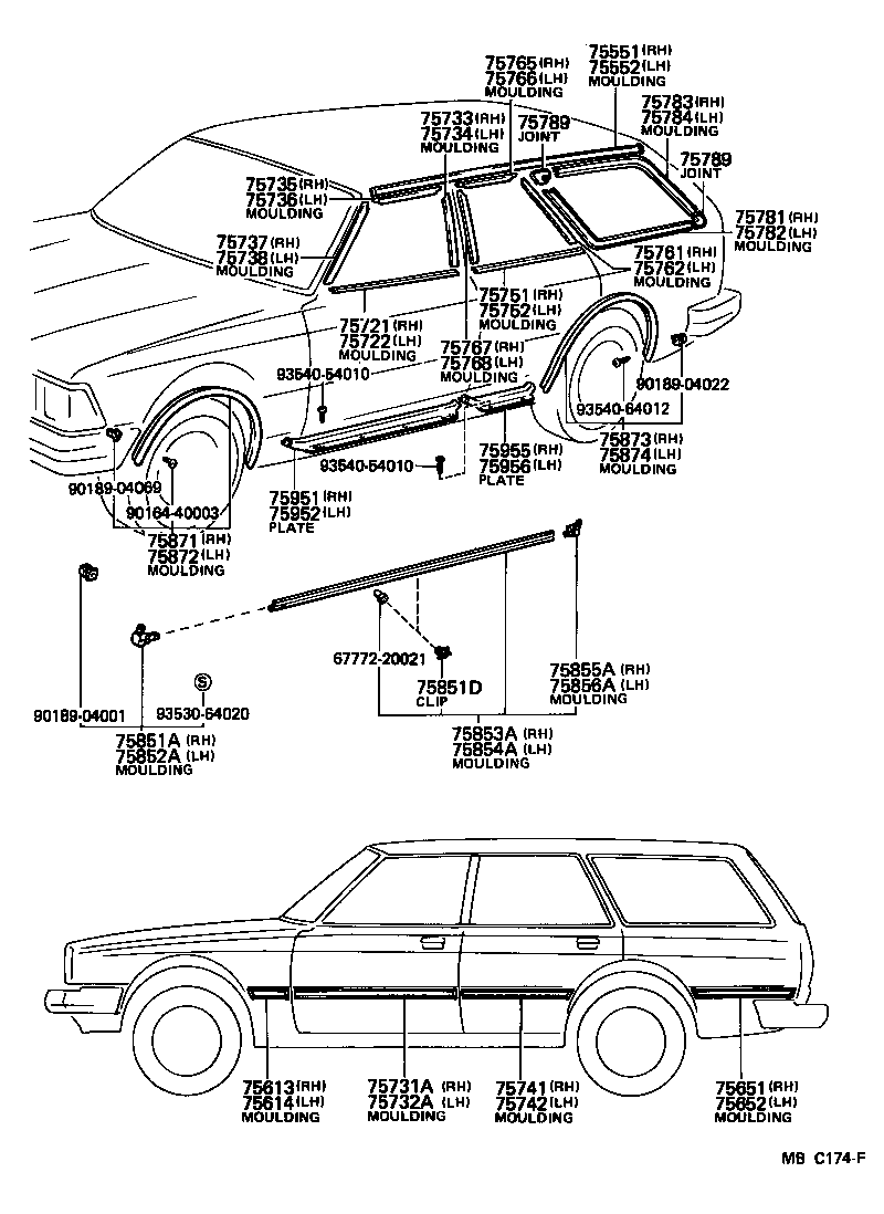  CRESSIDA |  SIDE MOULDING