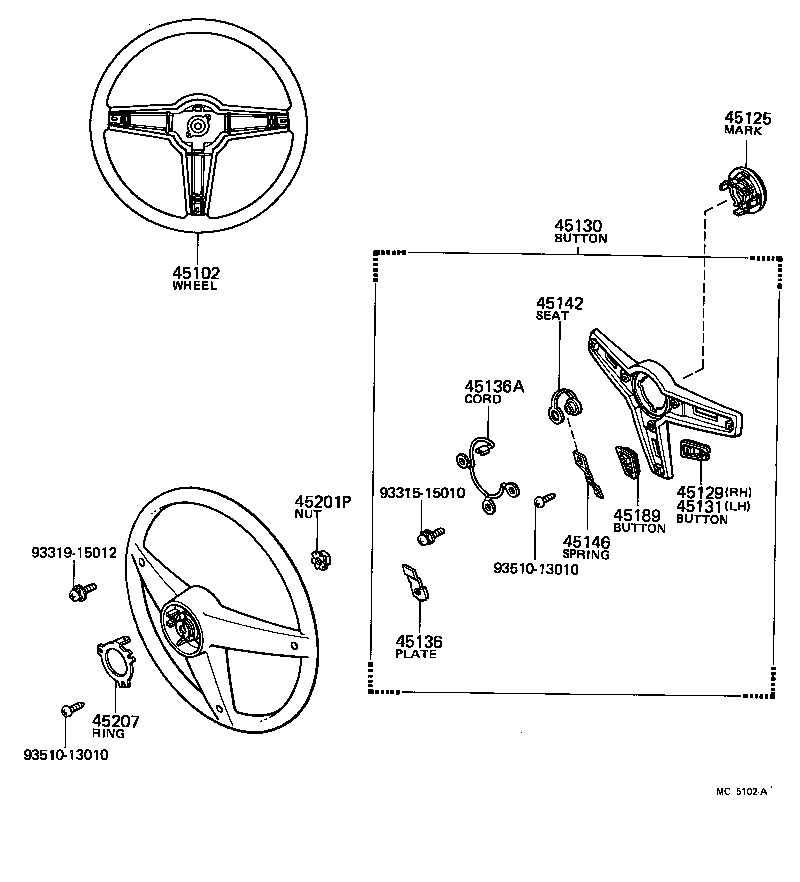  CELICA |  STEERING WHEEL