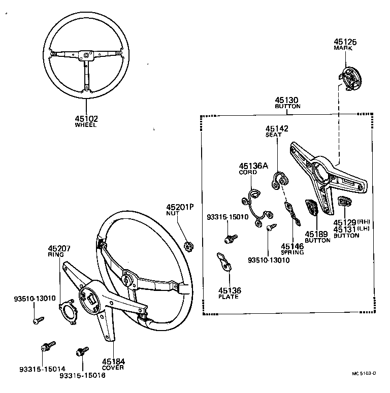  CELICA |  STEERING WHEEL