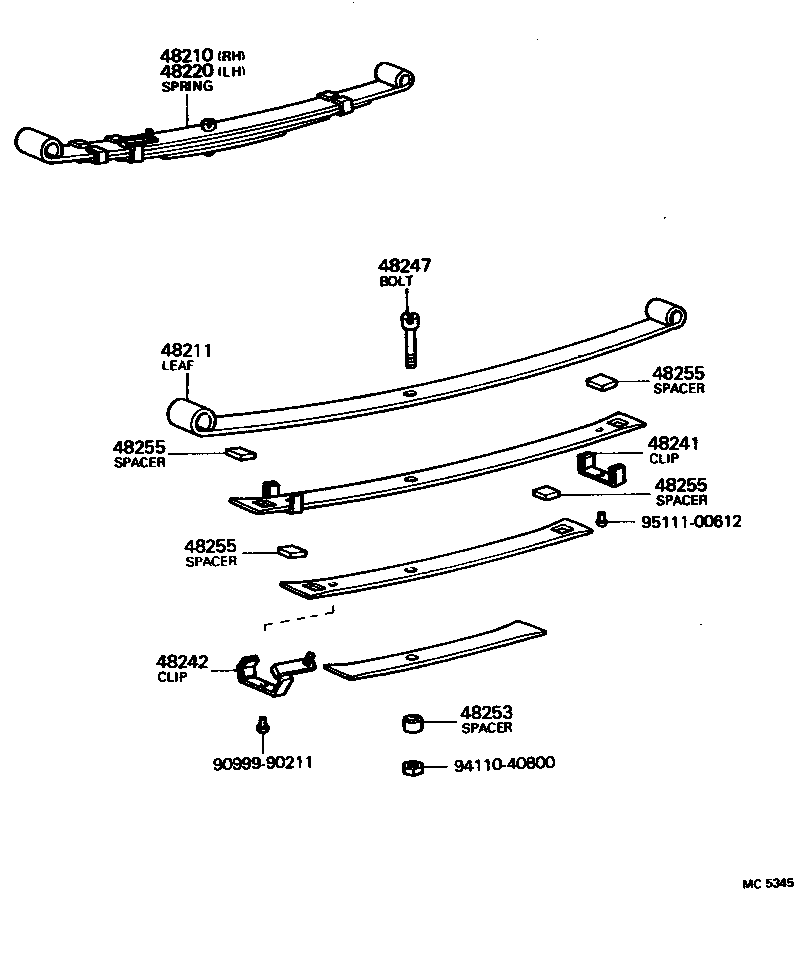  CRESSIDA |  REAR SPRING SHOCK ABSORBER