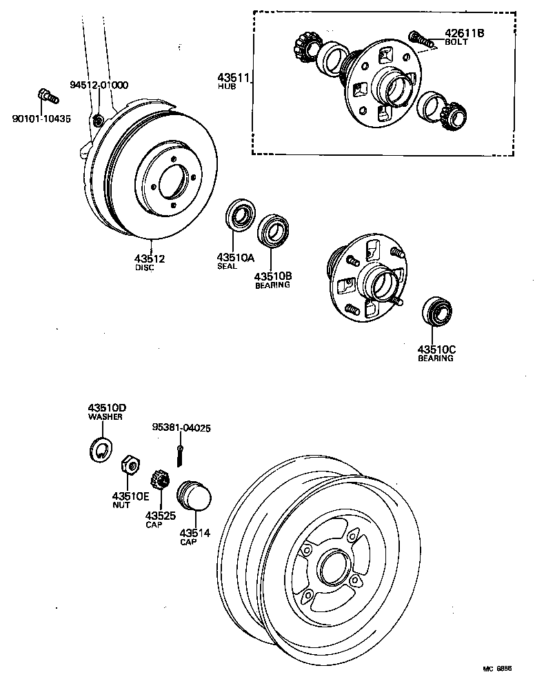  CRESSIDA |  FRONT AXLE HUB