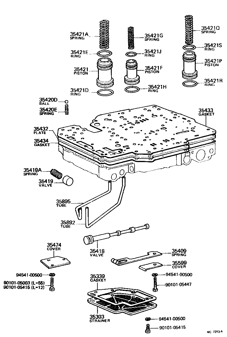  CELICA |  VALVE BODY OIL STRAINER ATM