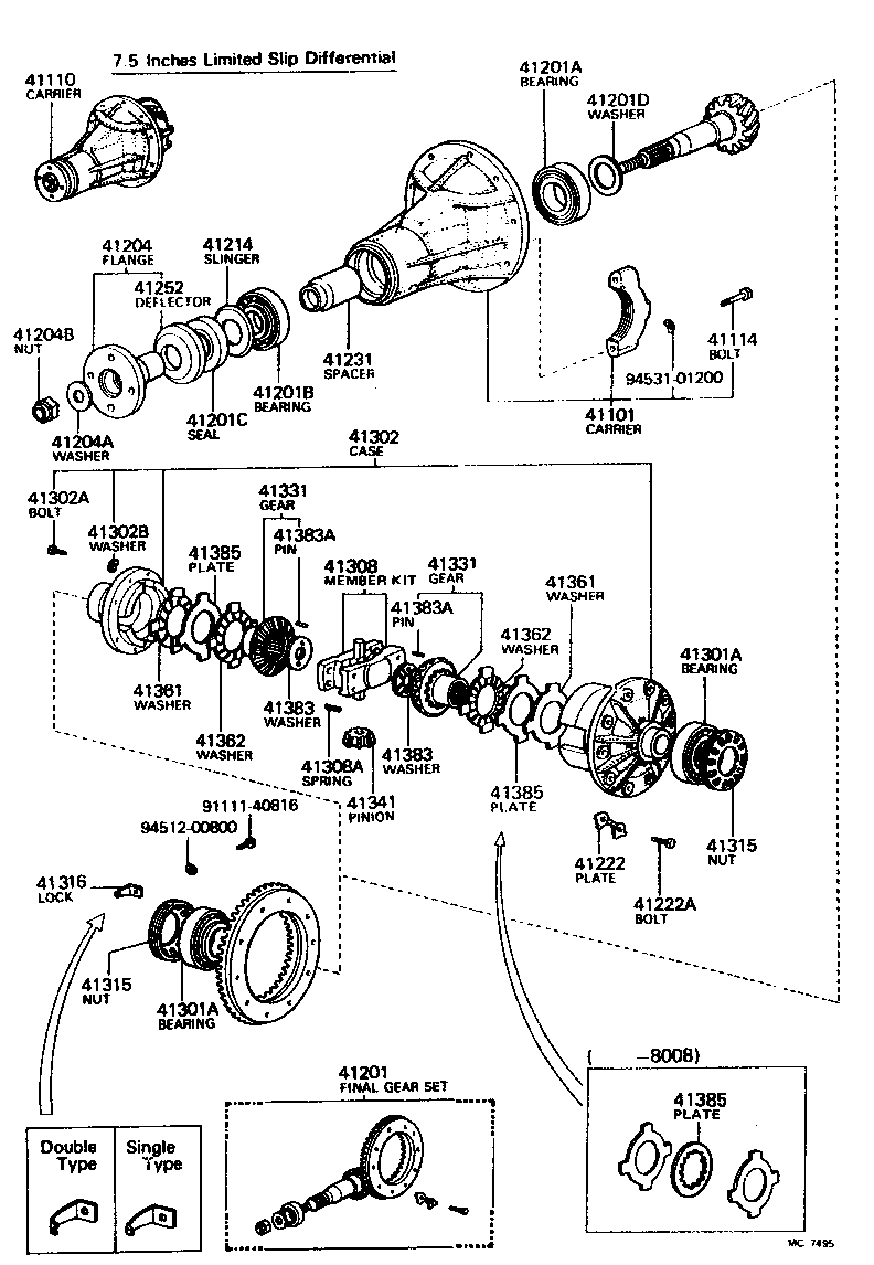  CELICA |  REAR AXLE HOUSING DIFFERENTIAL