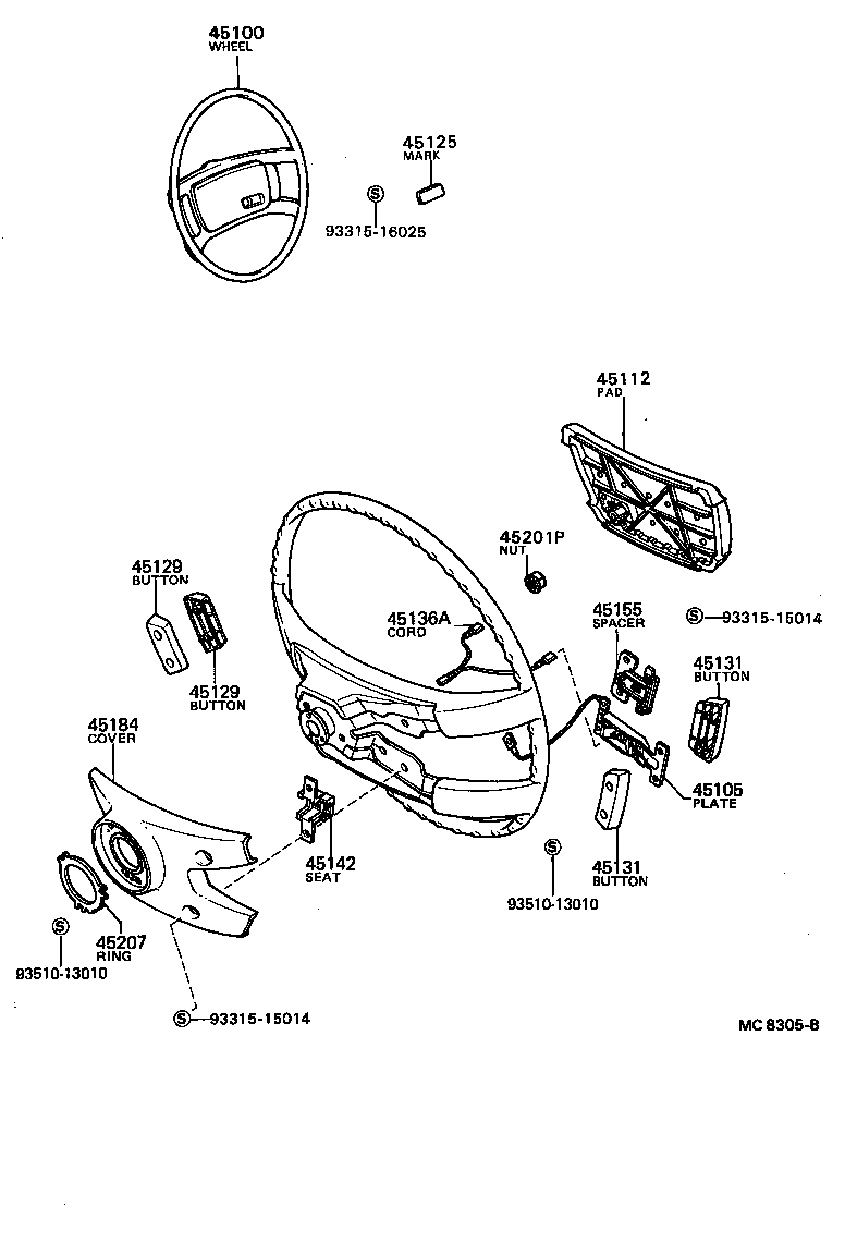  CRESSIDA |  STEERING WHEEL